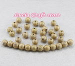 SALE! Lucia crafts 50pcs/144pcs Golden/Sliver Glitter Round Acrylic Beads DIY Accessories E0912