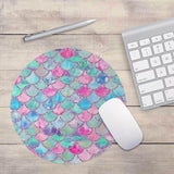 Mermaid Desk Mat Quality Office Desk Organizer School Supplies High Quality Scale Mouse Desk Tools Office Desk Accessories Set