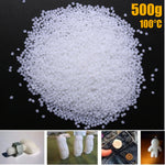 KIWARM NEW 500g Polymorph Mouldable Plastic Pellets DIY Thermoplastic PCL DIY Craft Handmade Supplies