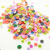 500Pcs 5MM Mixed Flower Clay Beads Decoration Crafts Flatback Cabochon Scrapbooking Fit Phone Embellishments Diy Accessories