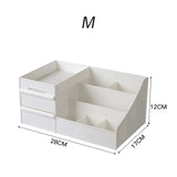 Large Capacity Cosmetic Storage Box Drawer Makeup Organizer Dressing Table Skin Care Rack House Container Mobile Phone Sundries