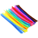 50pcs Chenille Stems Pipe Cleaners Kids Plush Stick Children's Educational Toys Handmade Art Materials Toys DIY Craft Supplies