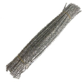 100pcs Glitter Chenille Stems Pipe Cleaners Plush Tinsel Stems Wired Sticks Kids Educational DIY Craft Supplies Toys Craf