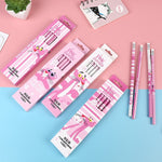 4pcs/lot Cute Kawaii Pink Panther Standard Wooden Pencil Student Stationery Writing Drawing Pencils School Office Supply