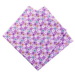 Red Purple 50X50cm 100% Cotton Floral Dot Stripe Plaid Fabric Christmas Doll Patchwork Clothes Sewing Needlework 53126