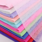 30sheet/pack Clothing Flower Packaging Paper Wine Florist Supplies Wrapping Tissue Craft Single Color Bouquet Gift DIY Handmade