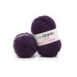 4 Shares Combed Milk Cotton Yarn Comfortable Wool Blended Yarn Apparel Sewing Yarn Hand Knitting Scarf Hat Yarn