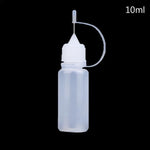 Pinhole Bottle Plastic Glue Applicator Squeeze Bottle DIY Scrapbooking Paper Craft Tool White Plastic 10&30ml craft supplies