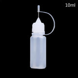 Pinhole Bottle Plastic Glue Applicator Squeeze Bottle DIY Scrapbooking Paper Craft Tool White Plastic 10&30ml craft supplies