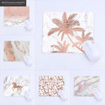 Quality Foil Office Desk Mat Office Marble Desk Accessories School Supplies Office Desk Organizer High Quality Mouse Desk Tools