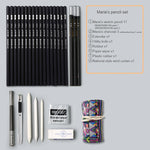 Sketch set pencil storage full set of adult sketch painting tool set beginner sketch drawing art  supplies