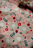 145x50cm Pastoral floral Twill Cotton Fabric DIY Children's Wear Cloth Make Bedding Quilt Decoration Home 160-180g/m