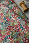 145x50cm Pastoral floral Twill Cotton Fabric DIY Children's Wear Cloth Make Bedding Quilt Decoration Home 160-180g/m