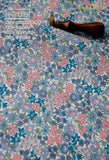 145x50cm Pastoral floral Twill Cotton Fabric DIY Children's Wear Cloth Make Bedding Quilt Decoration Home 160-180g/m