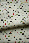 145x50cm Pastoral floral Twill Cotton Fabric DIY Children's Wear Cloth Make Bedding Quilt Decoration Home 160-180g/m