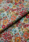 145x50cm Pastoral floral Twill Cotton Fabric DIY Children's Wear Cloth Make Bedding Quilt Decoration Home 160-180g/m