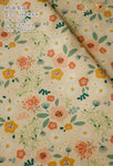 145x50cm Pastoral floral Twill Cotton Fabric DIY Children's Wear Cloth Make Bedding Quilt Decoration Home 160-180g/m