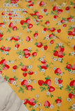 145x50cm Pastoral floral Twill Cotton Fabric DIY Children's Wear Cloth Make Bedding Quilt Decoration Home 160-180g/m