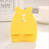 desktop mobile phone holder bracket support stand shelf lazy artifact Korean cartoon cute portable creative student office