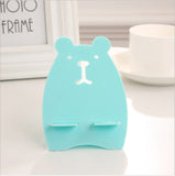desktop mobile phone holder bracket support stand shelf lazy artifact Korean cartoon cute portable creative student office