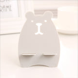 desktop mobile phone holder bracket support stand shelf lazy artifact Korean cartoon cute portable creative student office
