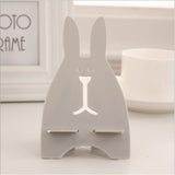 desktop mobile phone holder bracket support stand shelf lazy artifact Korean cartoon cute portable creative student office