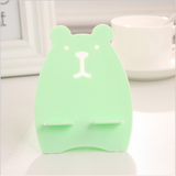 desktop mobile phone holder bracket support stand shelf lazy artifact Korean cartoon cute portable creative student office