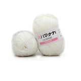 4 Shares Combed Crochet Milk Cotton Yarn Soft Warm Wool Blended Yarn Apparel Sewing Yarn Hand Knitting Scarf Hat Yarn