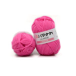 4 Shares Combed Crochet Milk Cotton Yarn Soft Warm Wool Blended Yarn Apparel Sewing Yarn Hand Knitting Scarf Hat Yarn