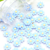 8mm Cute Resin Tiny Flatback Flowers|DIY Crafting Flower Miniatures|Party decoration Flowers|Nail Art decoration Flowers