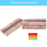 50Pcs/Colored Wooden Popsicle Sticks Natural Wood Ice Cream Sticks Kids  Educational Toys Handmade DIY craft supplies