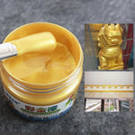 Gold Paint Metal Lacquer Wood Varnish Coating Quick-drying&Anti-rust for Crafts Furniture Statuary Coloring 100g Acrylic Paint