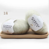 25g mohair yarn cheap knitting yarn crochet baby wool yarn for knitting sweater socks 166m 0.9mm