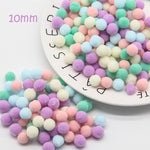 Mini Pompom Mixed Soft Round Pompones Balls Fluffy Pom Pom for Kids DIY Garment Handcraft Craft Supplies 8/10/15/20/25/30mm