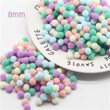 Mini Pompom Mixed Soft Round Pompones Balls Fluffy Pom Pom for Kids DIY Garment Handcraft Craft Supplies 8/10/15/20/25/30mm