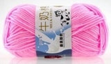 Baby Milk Cotton Yarn Crochet Yarn For Knitting Wool Yarn Warm Chunky Yarn For Children Hand Knitted Yarn Knit Blanket Sweater