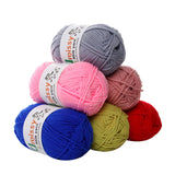 1pc Crochet Yarn Milk Cotton Knitting Yarn Soft Warm Baby Yarn for Hand Knitting Supplies 50g/pc