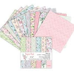 24 Sheets DIY Photo Album Scrapbook Paper Account Card Making Background Paper 6 Inch Single-sided Pattern Paper