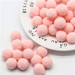 Mini Pompom Mixed Soft Round Pompones Balls Fluffy Pom Pom for Kids DIY Garment Handcraft Craft Supplies 8/10/15/20/25/30mm