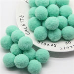 Mini Pompom Mixed Soft Round Pompones Balls Fluffy Pom Pom for Kids DIY Garment Handcraft Craft Supplies 8/10/15/20/25/30mm