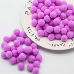 Mini Pompom Mixed Soft Round Pompones Balls Fluffy Pom Pom for Kids DIY Garment Handcraft Craft Supplies 8/10/15/20/25/30mm