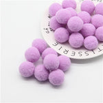 Mini Pompom Mixed Soft Round Pompones Balls Fluffy Pom Pom for Kids DIY Garment Handcraft Craft Supplies 8/10/15/20/25/30mm