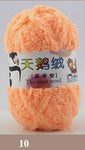 1pcs Super Soft Smooth Chunky Acrylic Double Knitting Wool Yarn ColorfulSkein Ball Yarn For DIY Knitting Craft Baby Clothes Hat