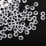 100pcs 5mm/6mm/7mm Self-adhesive Googly Eyes Eyeballs Stickers DIY Stuffed Toys Dolls Crafts Scrapbooking Accessories K0815