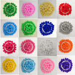 300pcs 10mm Multicolor Soft Fluffy Pom Pom Ball Handmade Pompom For Kids Toys DIY Craft Supplies