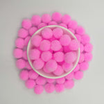 300pcs 10mm Multicolor Soft Fluffy Pom Pom Ball Handmade Pompom For Kids Toys DIY Craft Supplies