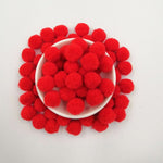 300pcs 10mm Multicolor Soft Fluffy Pom Pom Ball Handmade Pompom For Kids Toys DIY Craft Supplies