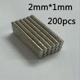 200pcs/400pcs Super Strong Neodymium Magnets Rare Earth Permanent Magnet N35 Disc Fridge Craft(These are small magnets！！！)