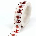 8 Designs Cute 15mmX10M Snow Deer Christmas tree Decorative Washi Tape Set DIY Scrapbooking Masking Tape School Office Supply