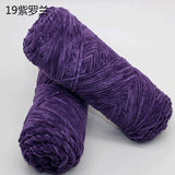 100g/ball Chenille Gold Velvet YarnSoft Warm Scarf Line Hand Woven Yarn Hand-knitted Crochet Thread